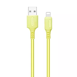 Кабель USB ColorWay USB to Lightning 2.4А Yellow (CW-CBUL043-Y)