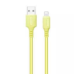 Кабель ColorWay USB-A - Lightning 12w 2.4a 1м cable Yellow (CW-CBUL043-Y) - фото Кабель ColorWay USB-A - Lightning 12w 2.4a 1м cable Yellow (CW-CBUL043-Y)