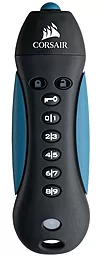 Флешка Corsair Padlock 3 USB 3.0 128GB (CMFPLA3B-128GB) Blue - фото Флешка Corsair Padlock 3 USB 3.0 128GB (CMFPLA3B-128GB) Blue