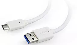USB Кабель Cablexpert USB Type-C Cable 0.1м 3A White (CCP-USB3-AMCM-W-0.1M)