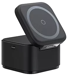 Бездротовий (індукційний) зарядний пристрій EasyLife MagPro 2-in-1 25w wireless charger black (P10264100121-00)