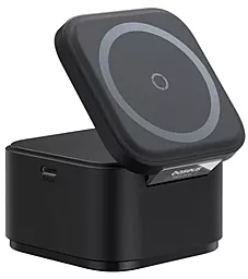Беспроводная док-станция EasyLife MagPro 2-in-1 25w wireless charger black (P10264100121-00) - фото Беспроводная док-станция EasyLife MagPro 2-in-1 25w wireless charger black (P10264100121-00)