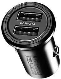 Автомобільний зарядний пристрій Proda 2.4a 2xUSB-A car charger black (PD-C27-BK)