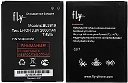 Аккумулятор Fly IQ4514 EVO Tech 4 / BL3819 (2000 mAh) 12 мес. гарантии - миниатюра 5