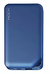 Повербанк Rock P42 2 A 10000 mAh Blue (X06-Blue) - фото Повербанк Rock P42 2 A 10000 mAh Blue (X06-Blue)