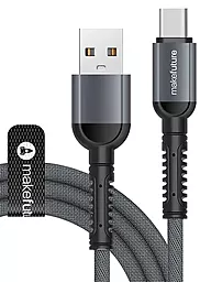 Кабель MAKE USB-A - Type-C 10w 1м cable Denim Grey (MCB-CD10GR)