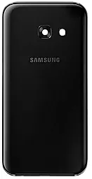 Задняя крышка корпуса Samsung Galaxy A5 2017 A520 со стеклом камеры Black Sky - фото Задняя крышка корпуса Samsung Galaxy A5 2017 A520 со стеклом камеры Black Sky