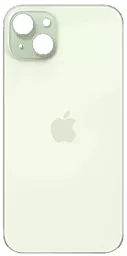 Задняя крышка корпуса Apple iPhone 15 (small hole) Original Green - фото Задняя крышка корпуса Apple iPhone 15 (small hole) Original Green
