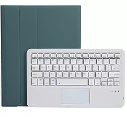 Чохол для планшету BeCover TouchPad з бездротовою клавіатурою для Apple iPad Air 4 2020, Air 5 2022 Dark Green (712371) - фото Чохол для планшету BeCover TouchPad з бездротовою клавіатурою для Apple iPad Air 4 2020, Air 5 2022 Dark Green (712371)