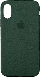 Чехол Epik ALCANTARA Case Full Apple iPhone XR Green