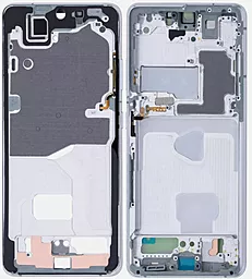 Рамка для дисплея Samsung Galaxy S21 Ultra G998 5G Phantom Silver - фото Рамка для дисплея Samsung Galaxy S21 Ultra G998 5G Phantom Silver