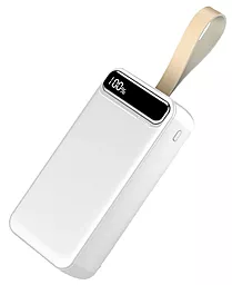 Повербанк Cord P1 30000 mAh PD20W+QC22.5W White (RL073177) - фото Повербанк Cord P1 30000 mAh PD20W+QC22.5W White (RL073177)