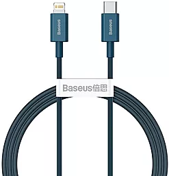 USB PD Кабель Baseus Superior 20W USB Type-C - Lightning CableBlue (CATLYS-A03)