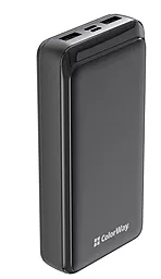 Повербанк ColorWay Slim 20000mAh Black (CW-PB200LPD2BK)