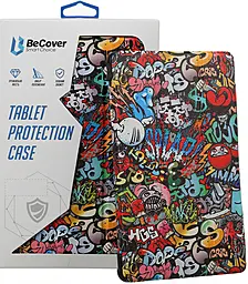 Чехол для планшета BeCover Smart Case для Lenovo Tab TB-311FU 10.1" Graffiti (713118) - фото Чехол для планшета BeCover Smart Case для Lenovo Tab TB-311FU 10.1" Graffiti (713118)