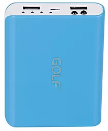 Повербанк GOLF GF-804 10400 mAh Blue - фото Повербанк GOLF GF-804 10400 mAh Blue