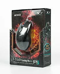 Компьютерная мышка A4Tech F5   Mystic Black - миниатюра 2