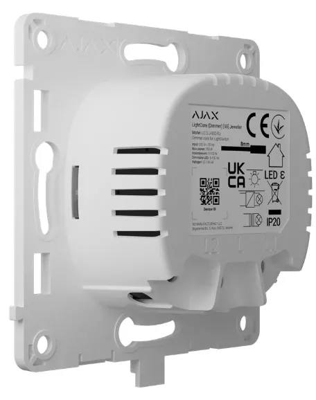 Ajax Реле для проходного выключателя Ajax LightCore Dimmer White - фото 2