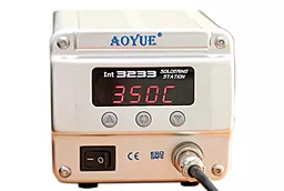 Паяльная станция одноканальная, индукционная, компактная Aoyue Int 3233 (Паяльник, 70Вт) - фото Паяльная станция одноканальная, индукционная, компактная Aoyue Int 3233 (Паяльник, 70Вт)