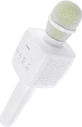 Беспроводной микрофон для караоке Hoco BK5 Cantando White