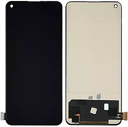 Дисплей OnePlus Nord 2 5G (DN2103, DN2101) з тачскріном, (TFT, без функції відбитка пальця), Black
