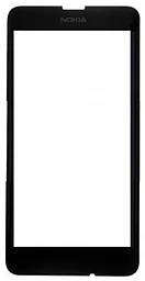 Корпусне скло дисплея Nokia Lumia 630, 635, 636 (RM-974, RM-978, RM-1010, RM-1027) Black - фото Корпусне скло дисплея Nokia Lumia 630, 635, 636 (RM-974, RM-978, RM-1010, RM-1027) Black