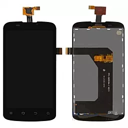 Дисплей ZTE Blade 3 (V889M) с тачскрином, Black - фото Дисплей ZTE Blade 3 (V889M) с тачскрином, Black