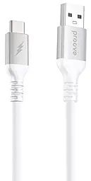 Кабель Proove ReGen USB-A - Type-C 15w 3a 1м cable White (CCRS27001202) - фото Кабель Proove ReGen USB-A - Type-C 15w 3a 1м cable White (CCRS27001202)