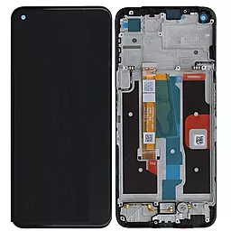 Дисплей Realme 8i з тачскріном і рамкою, оригінал, Black - фото Дисплей Realme 8i з тачскріном і рамкою, оригінал, Black
