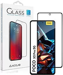 Защитное стекло ACCLAB Full Glue для Xiaomi Poco X5 Pro Black 1283126567384 - фото Защитное стекло ACCLAB Full Glue для Xiaomi Poco X5 Pro Black 1283126567384