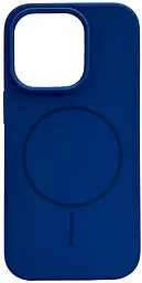 Чохол Silicone Case Full Fine Ring MagSafe для Apple iPhone 13 Pro Max Porcelain Blue - фото Чохол Silicone Case Full Fine Ring MagSafe для Apple iPhone 13 Pro Max Porcelain Blue