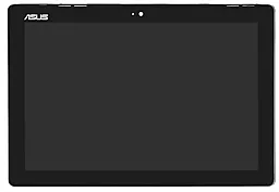 Дисплей для планшету Asus ZenPad 10 Z300M (жовтий шлейф, #TV101WXM-NU1, BE-AS010102-V1) + Touchscreen with frame Black, Silver