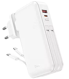 Повербанк Hoco J126 Travel 10000 mAh 22.5W PD/QC White - фото Повербанк Hoco J126 Travel 10000 mAh 22.5W PD/QC White
