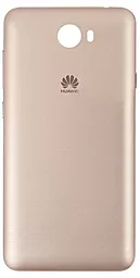 Задняя крышка корпуса Huawei Y5 II с кнопкой включения и кнопками регулировки громкости Gold