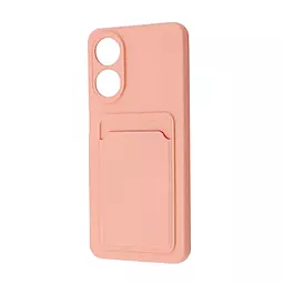 Чехол Wave Colorful Pocket для Oppo A78 4G Pale Pink