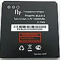 Аккумулятор Fly IQ434 Era Nano 5 / BL6412 (1000 mAh) 12 мес. гарантии - миниатюра 3