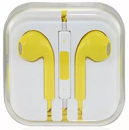 Наушники Apple EarPods HC Yellow