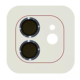 Защитное стекло Epik Metal Classic на камеру для Apple iPhone 12 / 12 mini / 11 Blue
