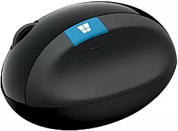 Компьютерная мышка Microsoft Sculpt Ergonomic Mouse (L6V-00005) Black