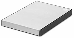 Зовнішній жорсткий диск Seagate Backup Plus Slim 2TB Silver (STHN2000401_) - мініатюра 4