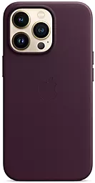 Чехол Apple Leather Case with MagSafe for iPhone 13 Pro Dark Cherry