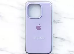 Чохол Silicone Case Full для Apple iPhone 15 Pro Max Lilac - мініатюра 2 Чохол Silicone Case Full для Apple iPhone 15 Pro Max Lilac - мініатюра 2