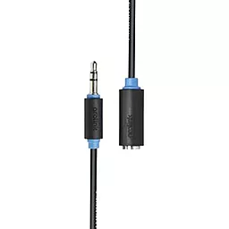 Аудио удлинитель Prolink mini Jack 3.5mm M/F 5 м black (PB106-0500) - миниатюра 4