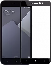 Захисне скло 1TOUCH 9D для Xiaomi Redmi Note 5A Black тех пак
