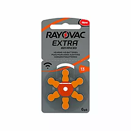 Батарейки Rayovac Zn Air ZA-13 6шт - фото Батарейки Rayovac Zn Air ZA-13 6шт