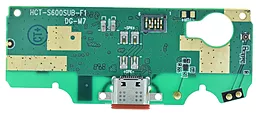 Нижня плата DOOGEE S80 / S80 Lite з роз'ємом зарядки та мікрофоном, Original - фото Нижня плата DOOGEE S80 / S80 Lite з роз'ємом зарядки та мікрофоном, Original