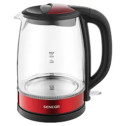 Kettle/glass SENCOR SWK 7401RD - миниатюра 2 Kettle/glass SENCOR SWK 7401RD - миниатюра 2