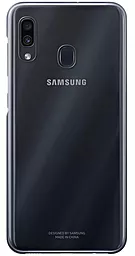Задняя крышка корпуса Samsung Galaxy A30 2019 A305 со стеклом камеры Black