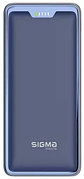 Повербанк Sigma mobile X-power SI30A4QX 30000 mAh 65W Blue (4827798424414) - фото Повербанк Sigma mobile X-power SI30A4QX 30000 mAh 65W Blue (4827798424414)
