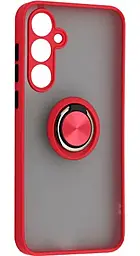 {"ru": "Чехол", "uk": "Чохол"} 1TOUCH Gingle Ring Case для Samsung Galaxy A55 5G (A555) Red